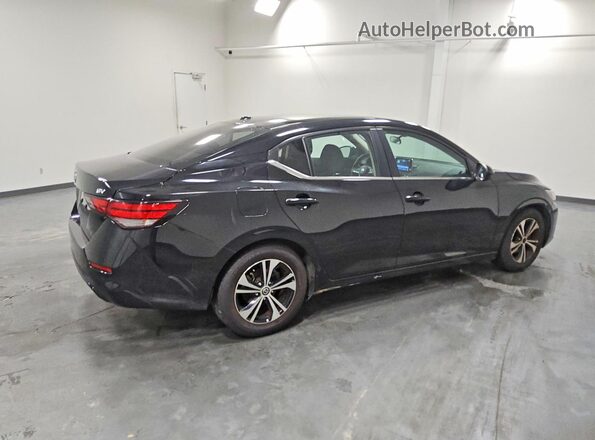 3N1AB8CV8PY254644 2023 NISSAN SENTRA Black Trasero derecho