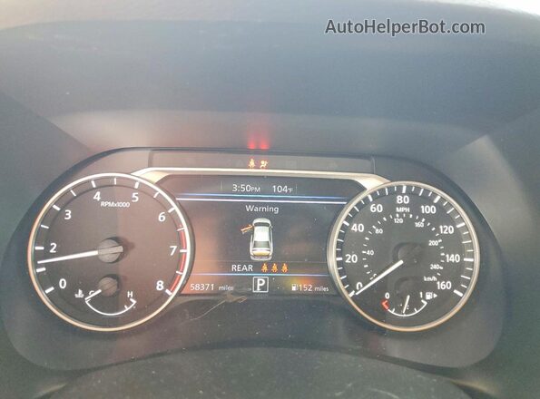 3N1AB8CV8PY273047 2023 NISSAN SENTRA Белый Вид щитка приборов