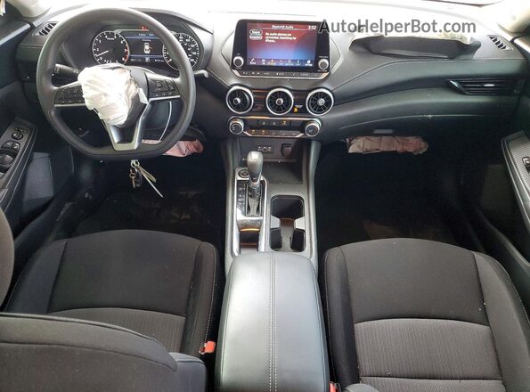 3N1AB8CV8PY273047 2023 NISSAN SENTRA Белый Вид панели приборов