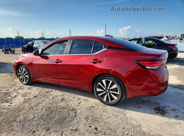 3N1AB8CV8PY273470 2023 NISSAN SENTRA Red Trasero izquierdo
