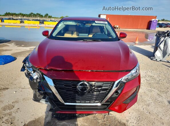 3N1AB8CV8PY273470 2023 NISSAN SENTRA Red Vista frontal