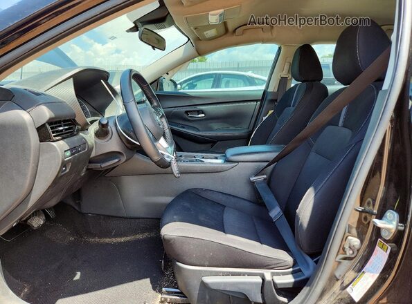 3N1AB8CV8PY275073 2023 NISSAN SENTRA Black Front interior view