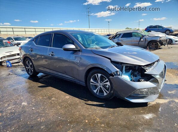 3N1AB8CV8PY282492 2023 NISSAN SENTRA Gray წინა მარჯვენა