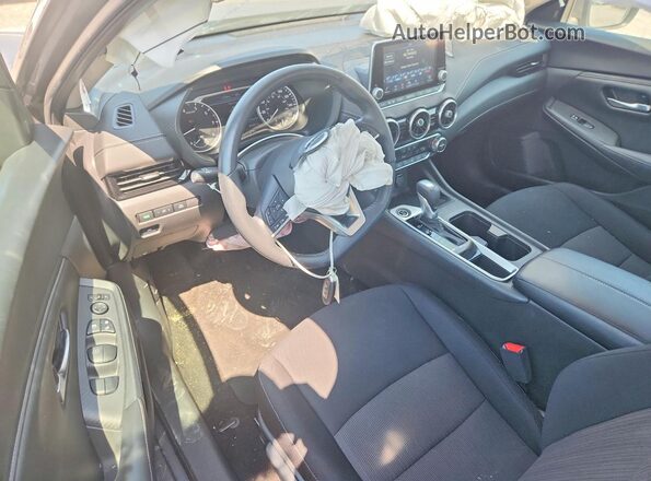 3N1AB8CV8PY291726 2023 NISSAN SENTRA Gray Вид панелі приладів
