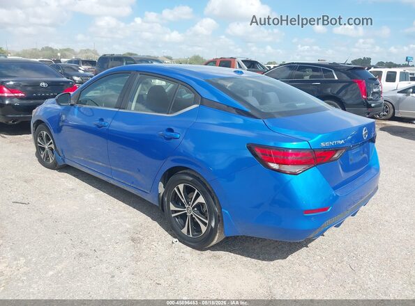 3N1AB8CV8PY292701 2023 NISSAN SENTRA Blue Задня ліва чверть