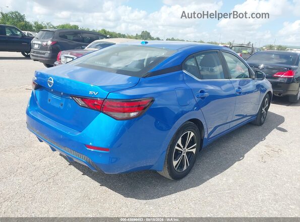 3N1AB8CV8PY292701 2023 NISSAN SENTRA Blue Задня права чверть