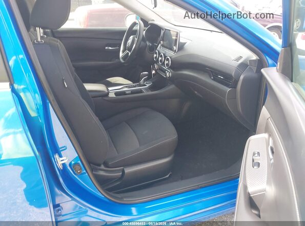 3N1AB8CV8PY292701 2023 NISSAN SENTRA Blue Вид салону спереду