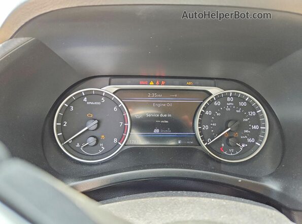 3N1AB8CV8PY299762 2023 NISSAN SENTRA Gray Instrument cluster view