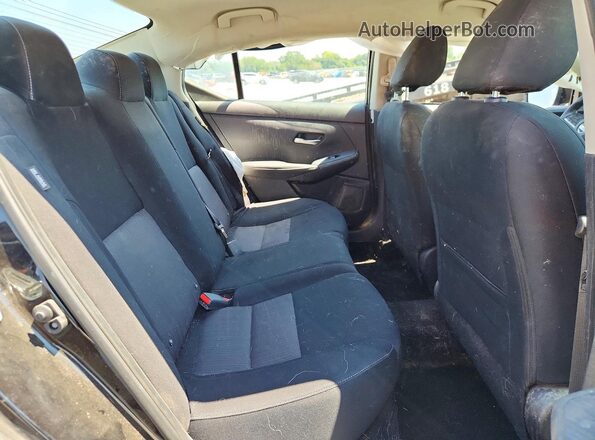 3N1AB8CV8PY305317 2023 NISSAN SENTRA Black უკანა სავარძლების ხედი