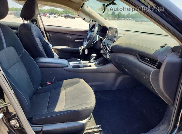 3N1AB8CV8PY305317 2023 NISSAN SENTRA Black წინა სალონის ხედი