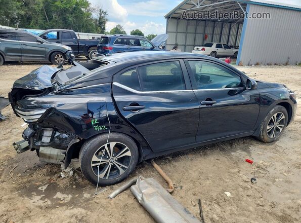 3N1AB8CV8PY307259 2023 NISSAN SENTRA Black Задня права чверть