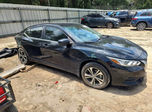 3N1AB8CV8PY307259 2023 NISSAN SENTRA Black Передня права чверть