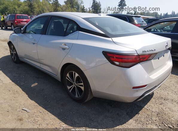 3N1AB8CV8PY314129 2023 NISSAN SENTRA Silver უკანა მარცხენა