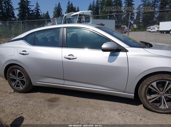 3N1AB8CV8PY314129 2023 NISSAN SENTRA Silver სალონის 360-გრადუსიანი ხედი