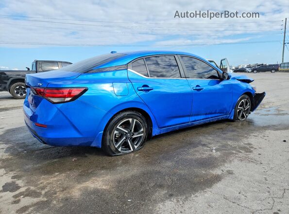 3N1AB8CV8RY205818 2024 NISSAN SENTRA Blue Հետևի աջ