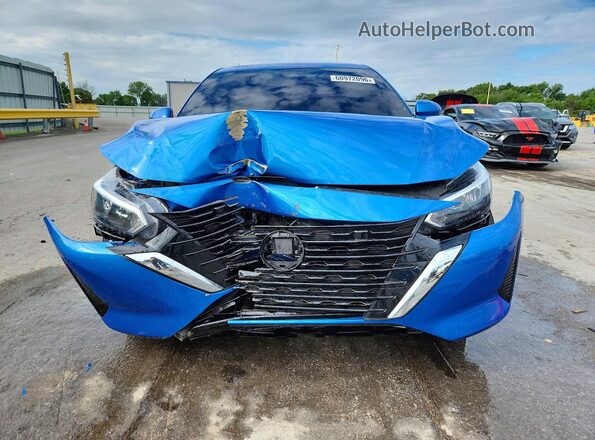 3N1AB8CV8RY205818 2024 NISSAN SENTRA Blue Դիմացի տեսք