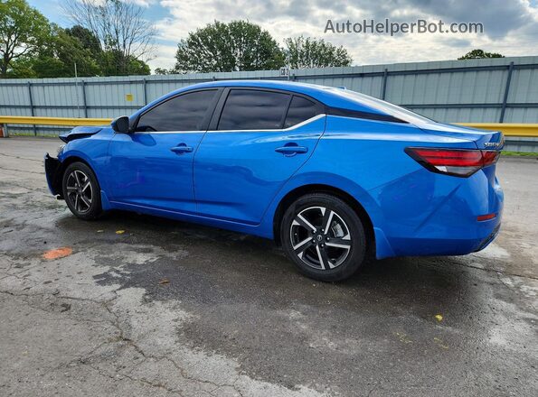 3N1AB8CV8RY205818 2024 NISSAN SENTRA Blue Հետևի ձախ