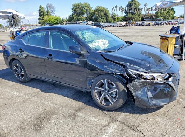 3N1AB8CV8RY250855 2024 NISSAN SENTRA Black Передня права чверть