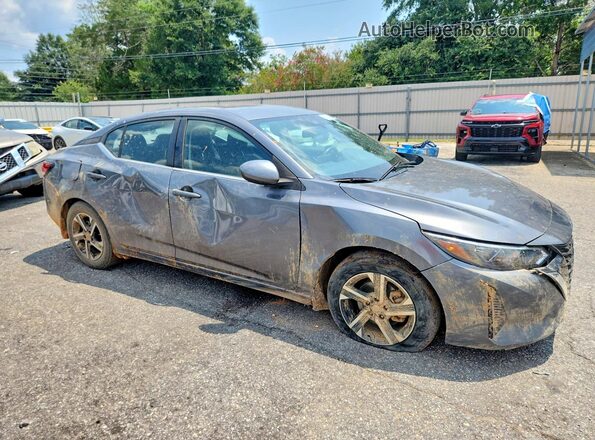 3N1AB8CV8RY272337 2024 NISSAN SENTRA Серый Передняя правая четверть
