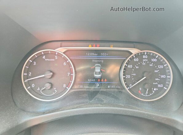 3N1AB8CV8RY272337 2024 NISSAN SENTRA Серый Вид щитка приборов