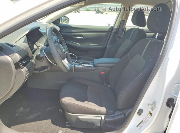 3N1AB8CV8SY225234 2025 NISSAN SENTRA White Widok wnętrza z przodu