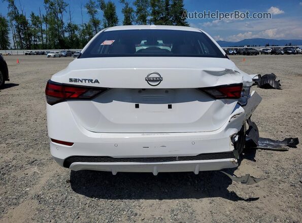3N1AB8CV8SY225234 2025 NISSAN SENTRA White Widok z tyłu