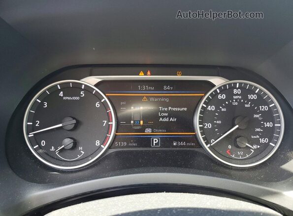 3N1AB8CV8SY225234 2025 NISSAN SENTRA White Widok zestawu wskaźników
