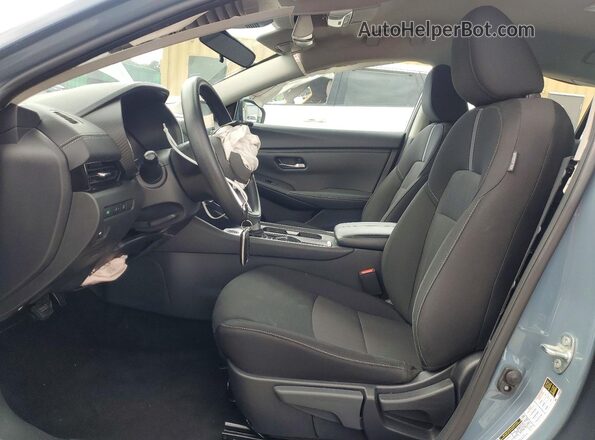 3N1AB8CV8SY285711 2025 NISSAN SENTRA Blue Widok wnętrza z przodu