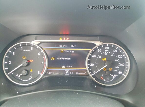 3N1AB8CV8SY285711 2025 NISSAN SENTRA Blue Widok zestawu wskaźników