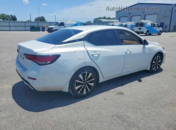 3N1AB8CV8SY326631 2025 NISSAN SENTRA Белый Задняя правая четверть