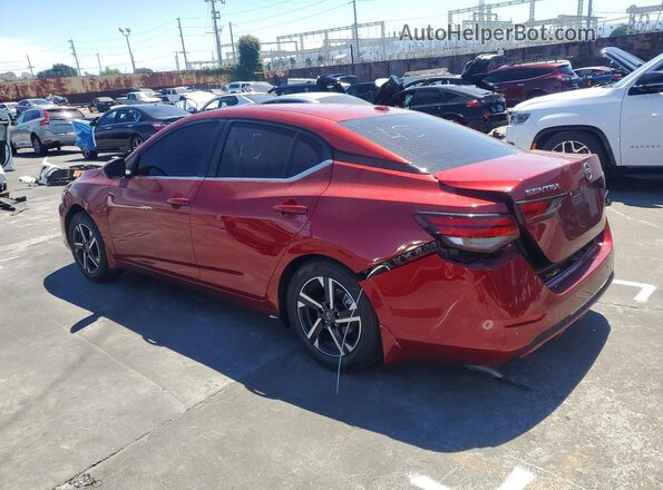 3N1AB8CV8SY328752 2025 NISSAN SENTRA Red Rear left