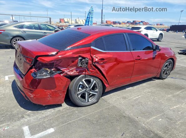 3N1AB8CV8SY328752 2025 NISSAN SENTRA Red Rear right
