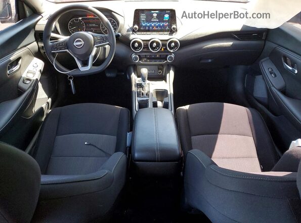 3N1AB8CV8SY328752 2025 NISSAN SENTRA Red Dashboard view