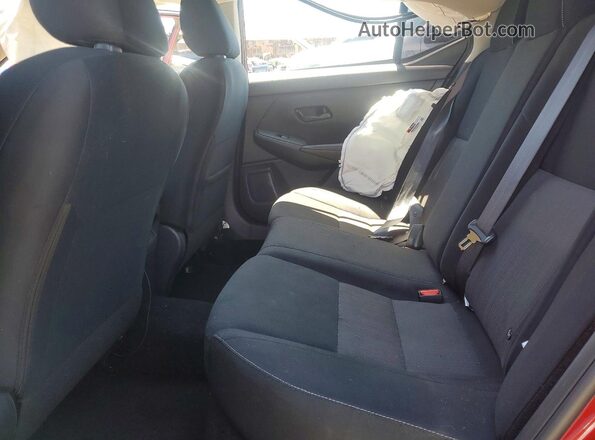 3N1AB8CV8SY328752 2025 NISSAN SENTRA Red Rear seats view