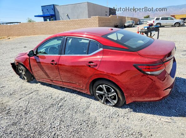 3N1AB8CV8SY334969 2025 NISSAN SENTRA Красный Задняя левая четверть