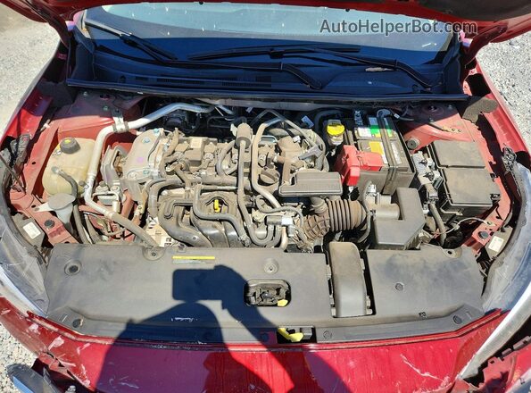 3N1AB8CV8SY334969 2025 NISSAN SENTRA Красный Вид задней части салона