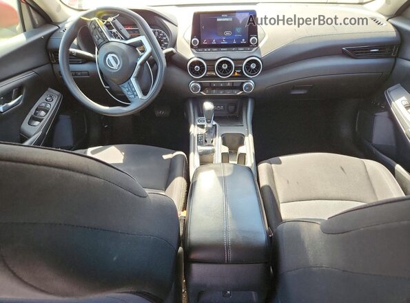 3N1AB8CV8SY334969 2025 NISSAN SENTRA Красный Вид панели приборов