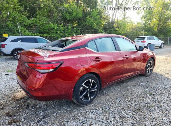 3N1AB8CV8SY338584 2025 NISSAN SENTRA Red Trasero derecho
