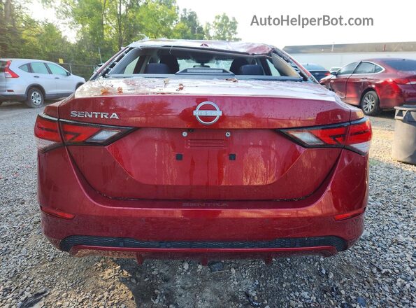3N1AB8CV8SY338584 2025 NISSAN SENTRA Red Vista trasera