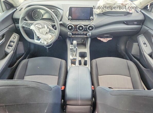 3N1AB8CV8SY348046 2025 NISSAN SENTRA White წინა პანელის ხედი