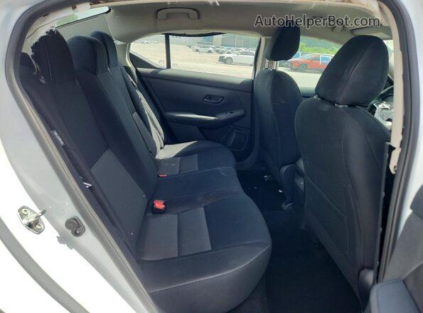 3N1AB8CV8SY348046 2025 NISSAN SENTRA White უკანა სავარძლების ხედი