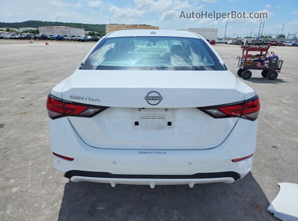 3N1AB8CV8SY348046 2025 NISSAN SENTRA White უკანა ხედი