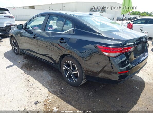3N1AB8CV8SY357233 2025 NISSAN SENTRA Black Հետևի ձախ