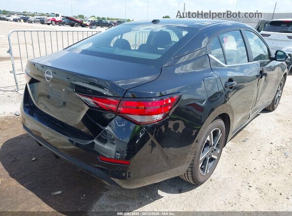 3N1AB8CV8SY357233 2025 NISSAN SENTRA Black Հետևի աջ