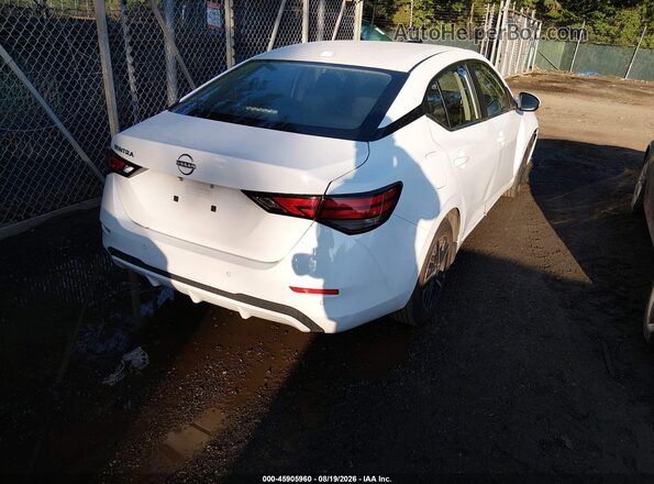 3N1AB8CV8SY357734 2025 NISSAN SENTRA White Задня права чверть