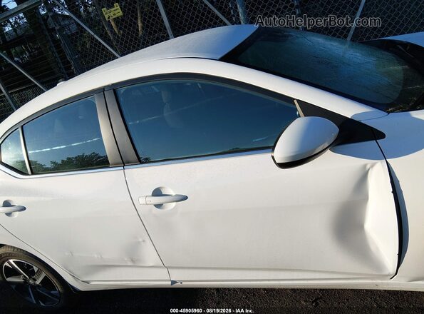 3N1AB8CV8SY357734 2025 NISSAN SENTRA White Вид задньої частини салону