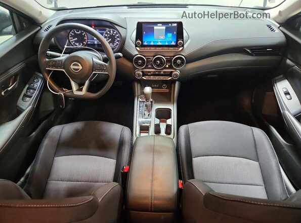 3N1AB8CV8SY363937 2025 NISSAN SENTRA Gray Вид панелі приладів