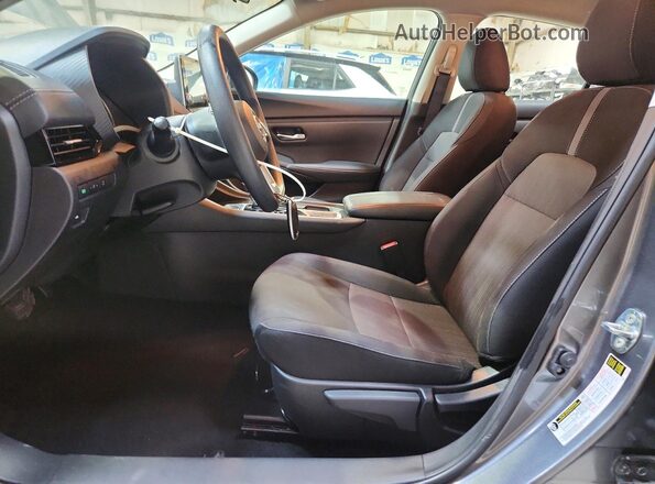 3N1AB8CV8SY363937 2025 NISSAN SENTRA Gray Вид салону спереду