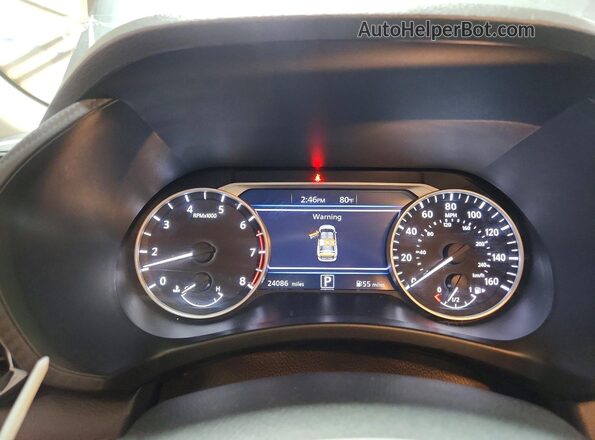 3N1AB8CV8SY363937 2025 NISSAN SENTRA Gray Вид щитка приладів