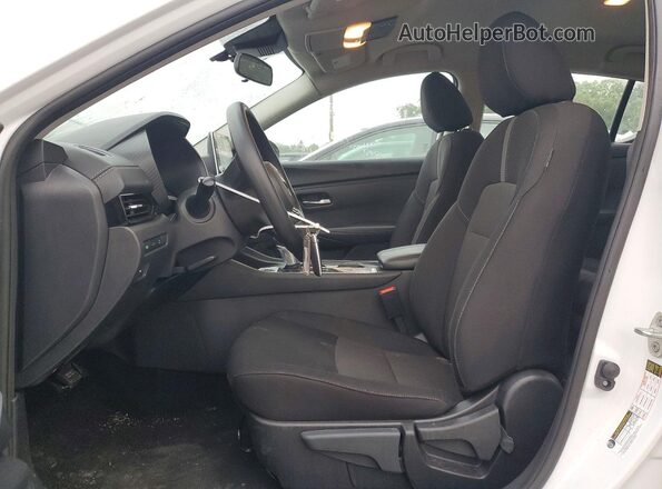 3N1AB8CV8SY401442 2025 NISSAN SENTRA White წინა სალონის ხედი